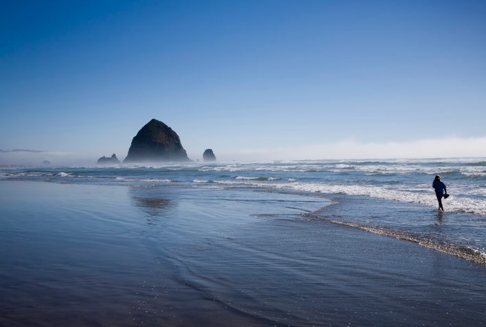 Photo of Cannon Beach shore, OR