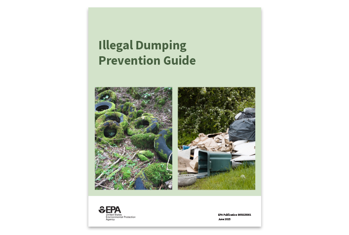 Image of EPA's publication cover: Illegal Dumping Guide