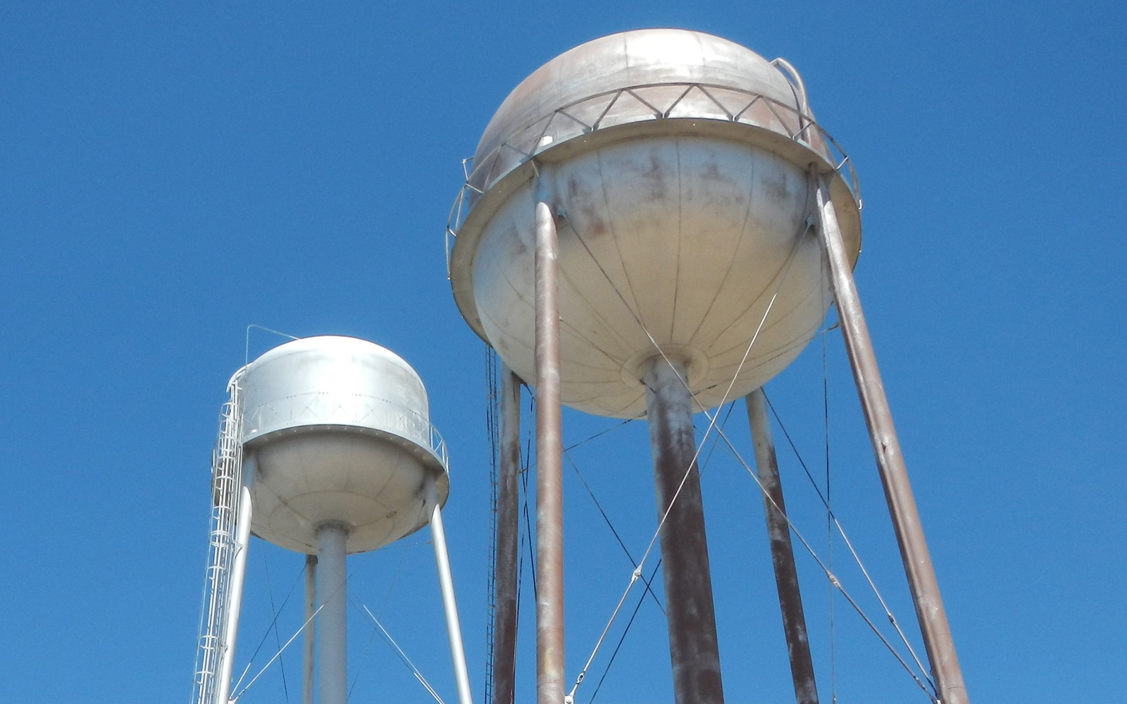 Photo of water towers